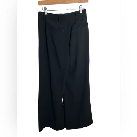 Zara Black Dress Pants Wide Legged Size Smalll - Picture 3 of 4
